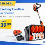 Walmart's Bestselling Cordless Snow Shovel That 'Saved My Back' Is Now on Flash Deal