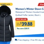 Walmart's Bestselling Winter Puffer Jacket That's 'Warmer Than Expected' Is Now on Flash Deal